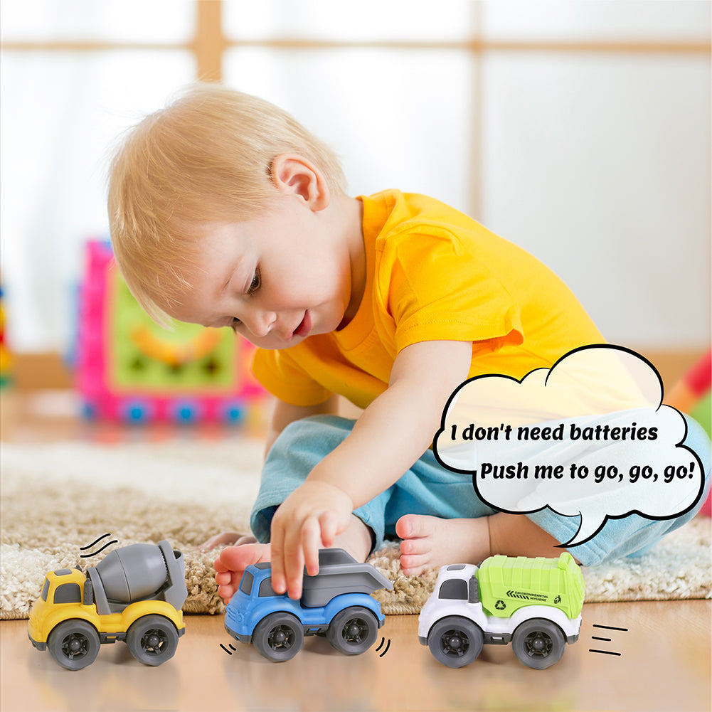 Friction Powered Construction Vehicles