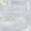 RETIRED - Fabric - Bloom Little Star Collection - Bunnies & Moons - 1/4 yard