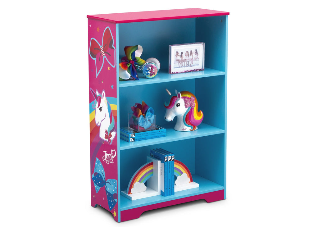Rainbow & Unicorn Deluxe 3-Shelf Bookcase