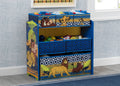 The Lion King 6-Bin Design & Store Toy Storage Organizer