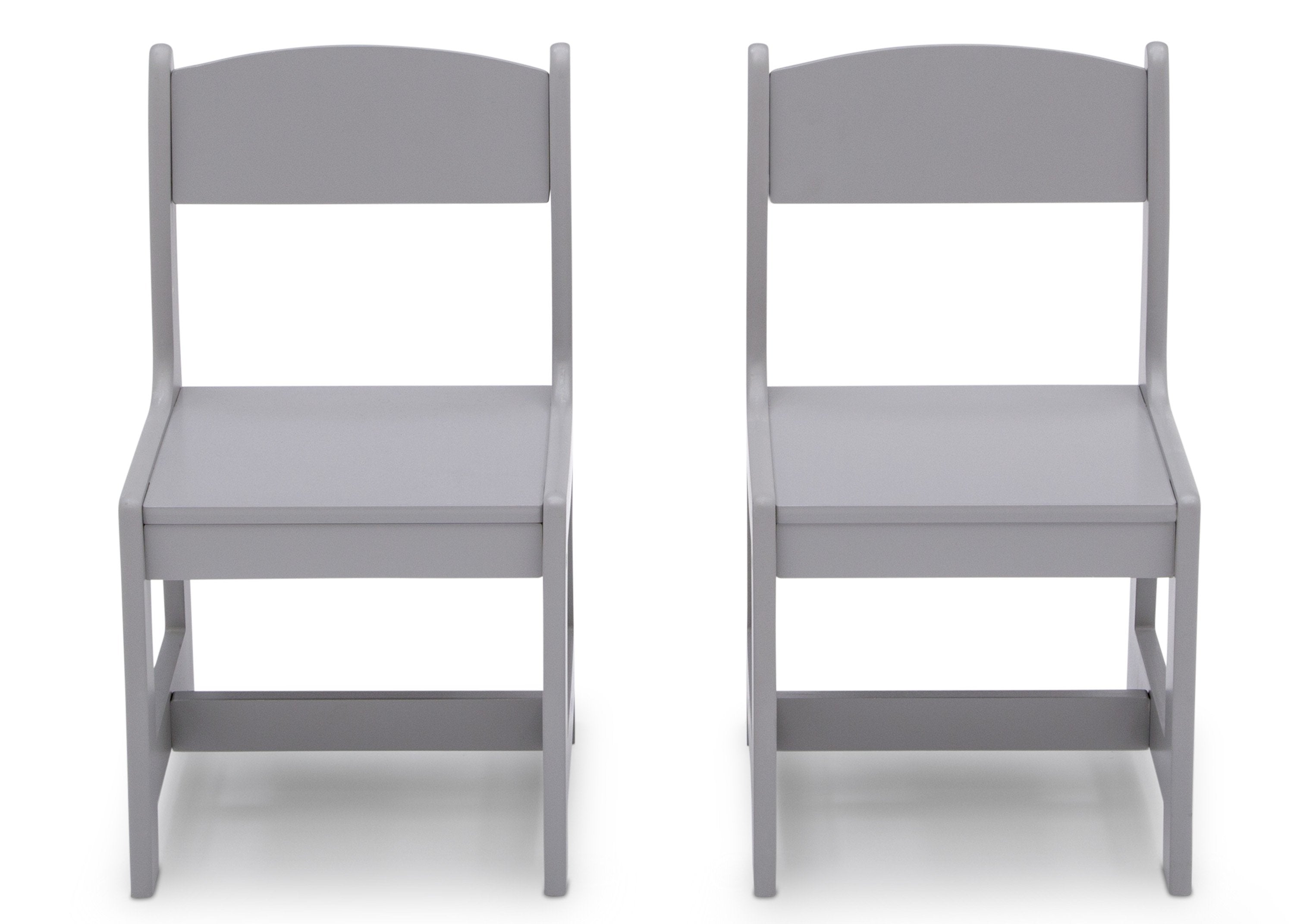 MySize Wood Kids Chairs for Playroom (Pack of 2)