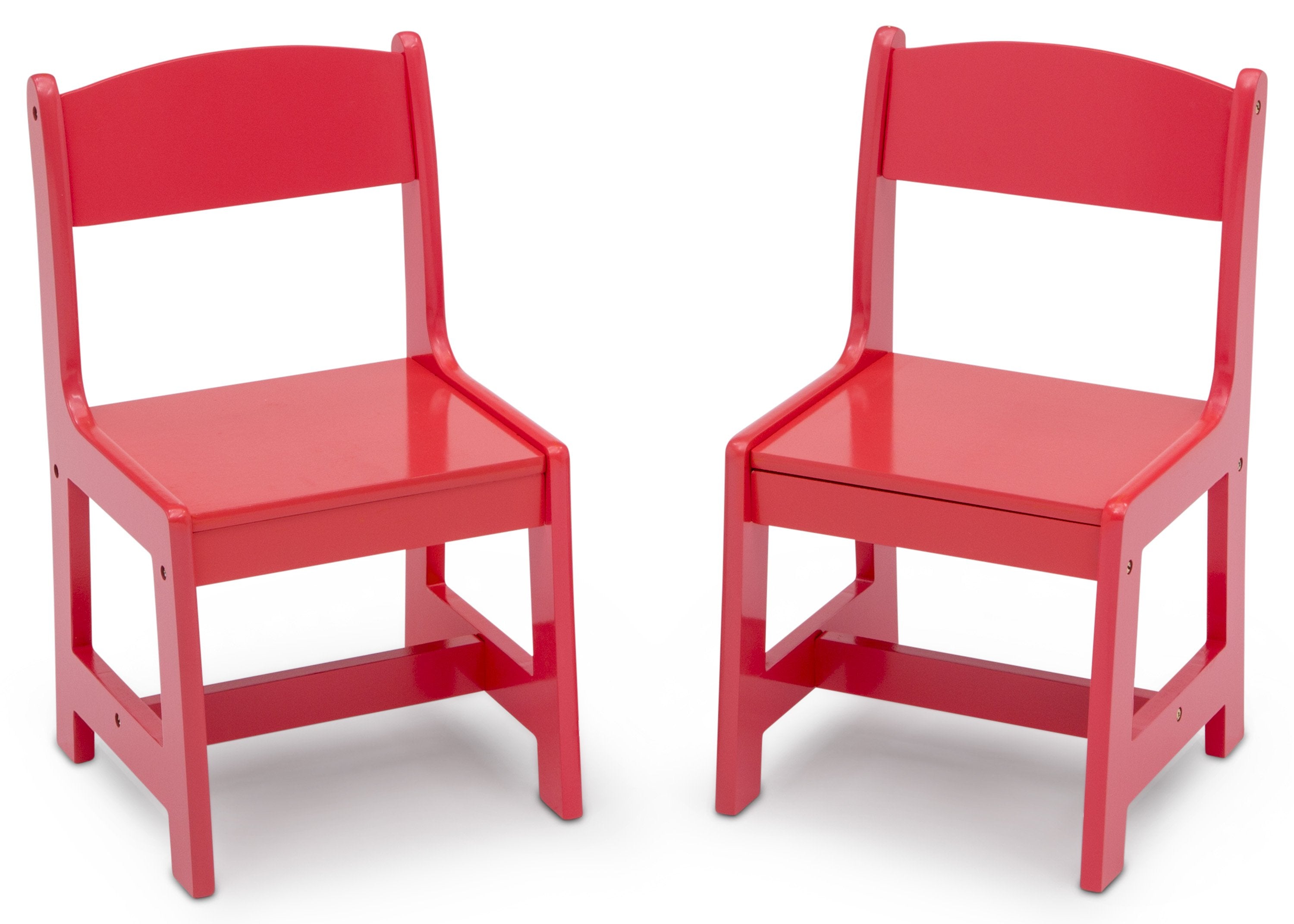 MySize Wood Kids Chairs for Playroom (Pack of 2)