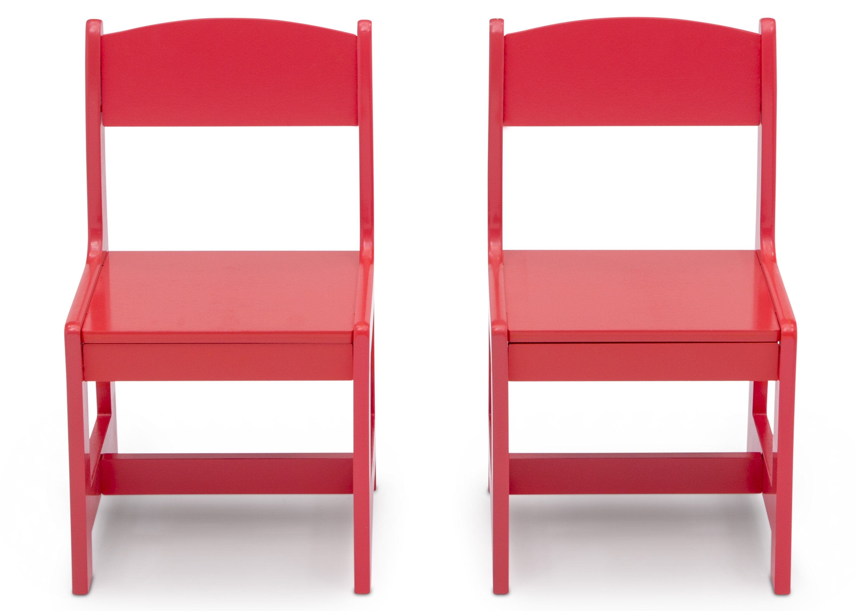 MySize Wood Kids Chairs for Playroom (Pack of 2)