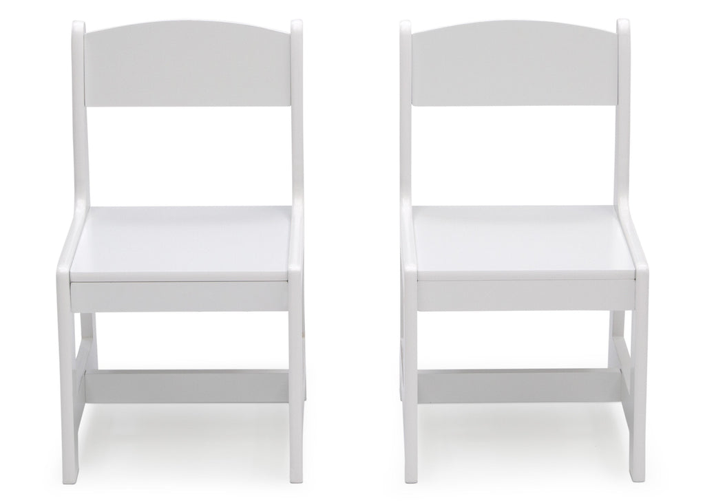 MySize Wood Kids Chairs for Playroom (Pack of 2)