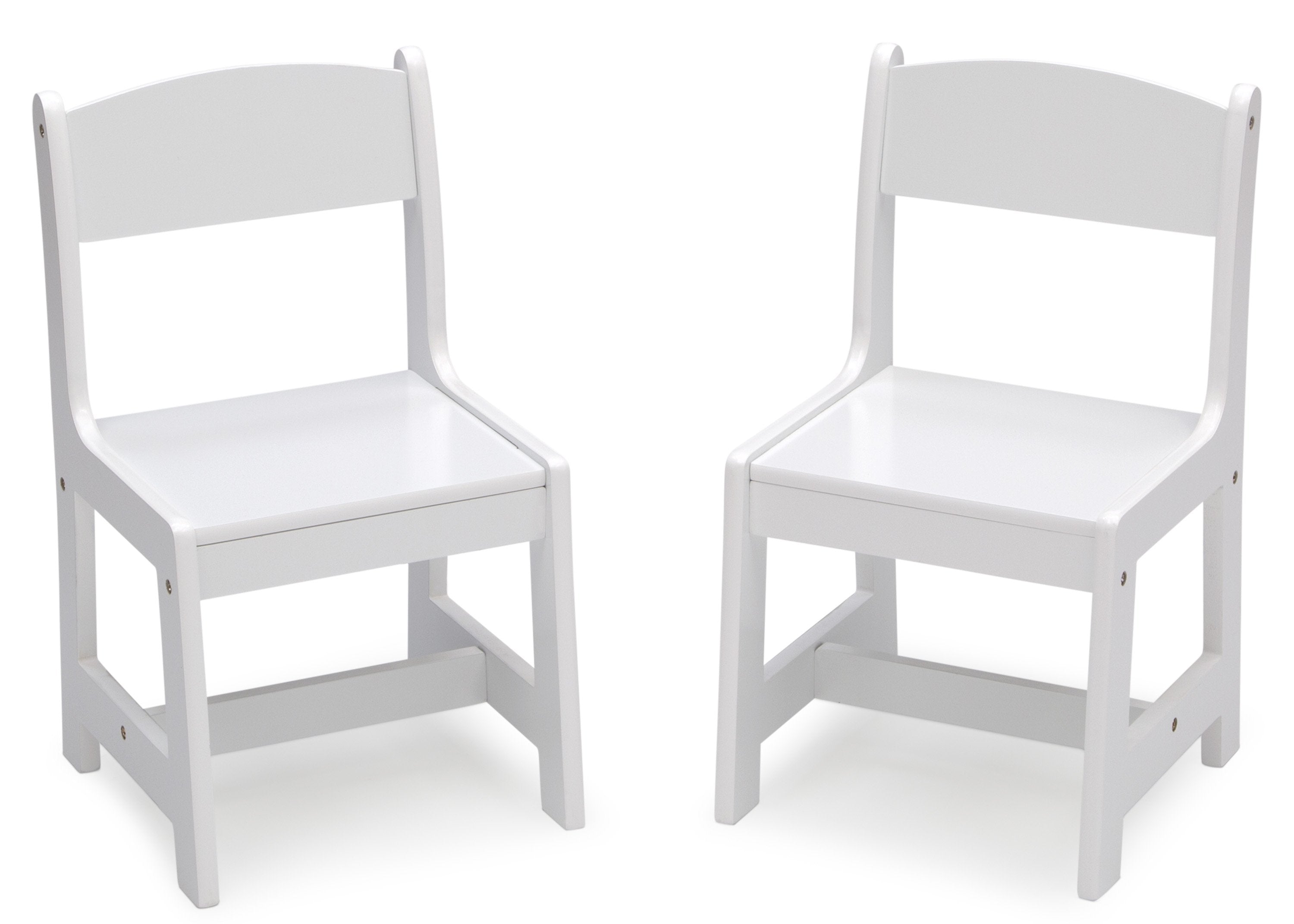 MySize Wood Kids Chairs for Playroom (Pack of 2)