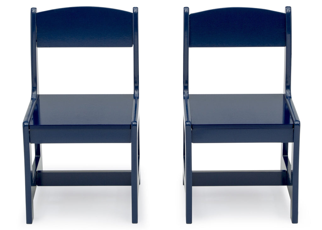 MySize Wood Kids Chairs for Playroom (Pack of 2)