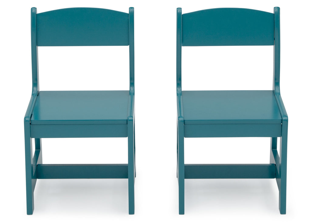 MySize Wood Kids Chairs for Playroom (Pack of 2)
