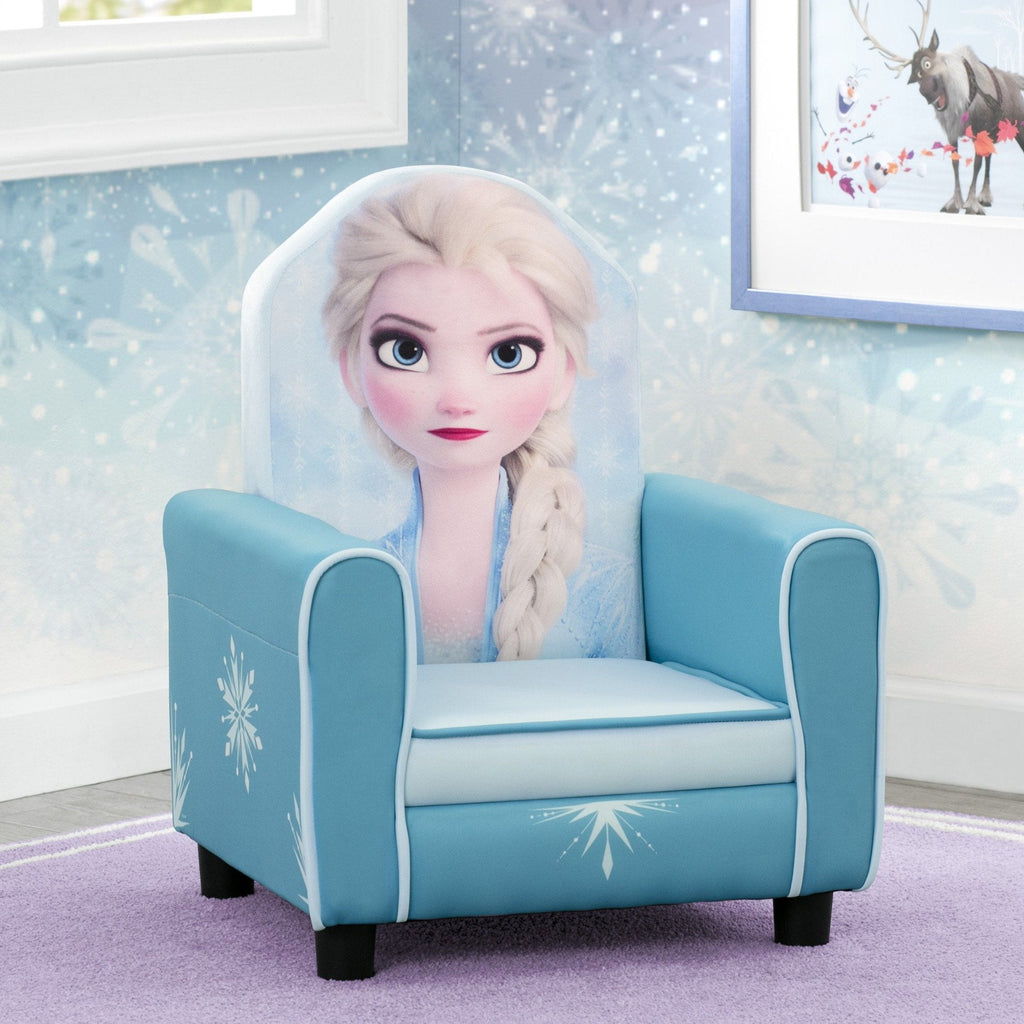 Frozen II Elsa Figural Upholstered Kids Chair