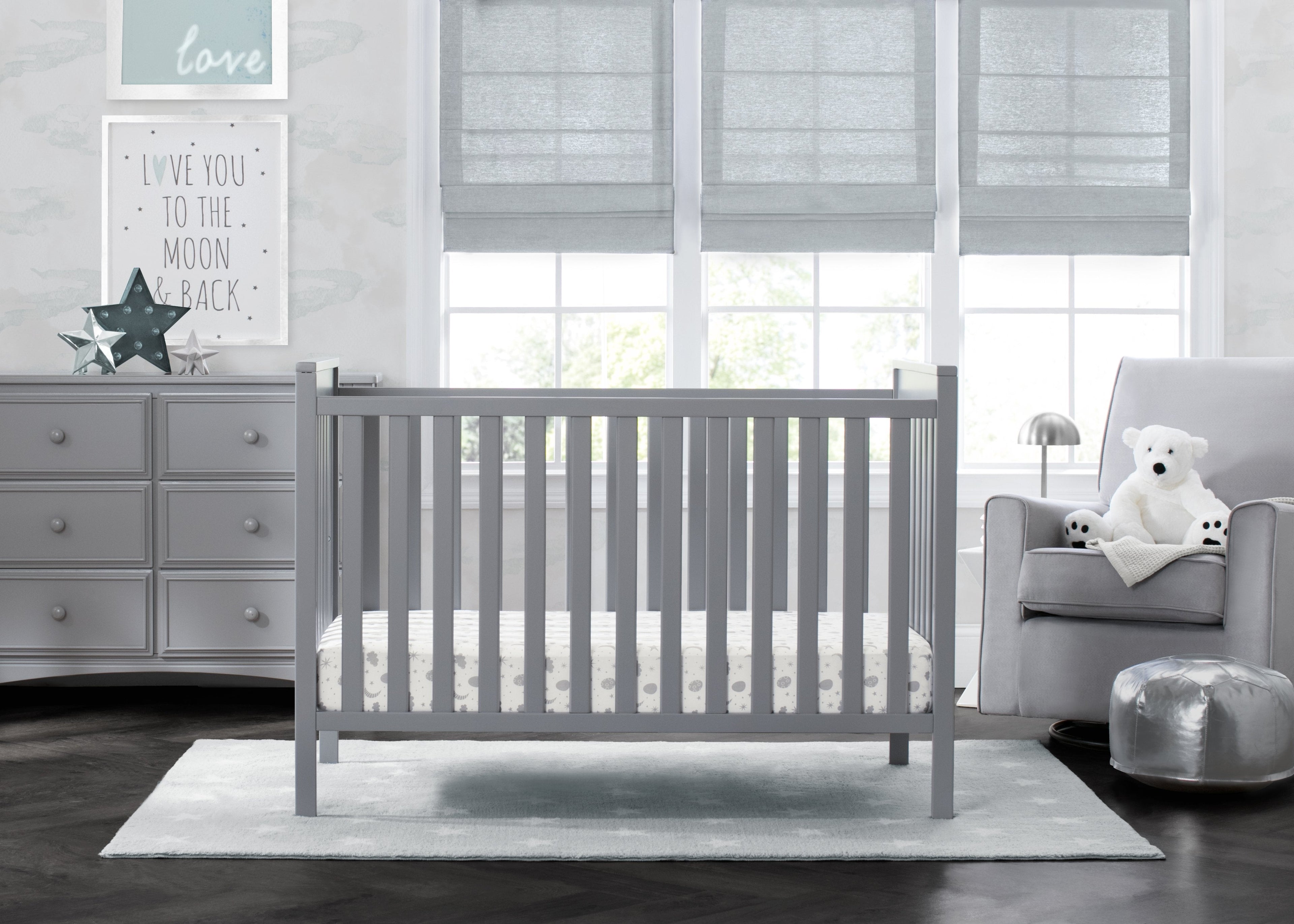 Mercer 6-in-1 Convertible Crib