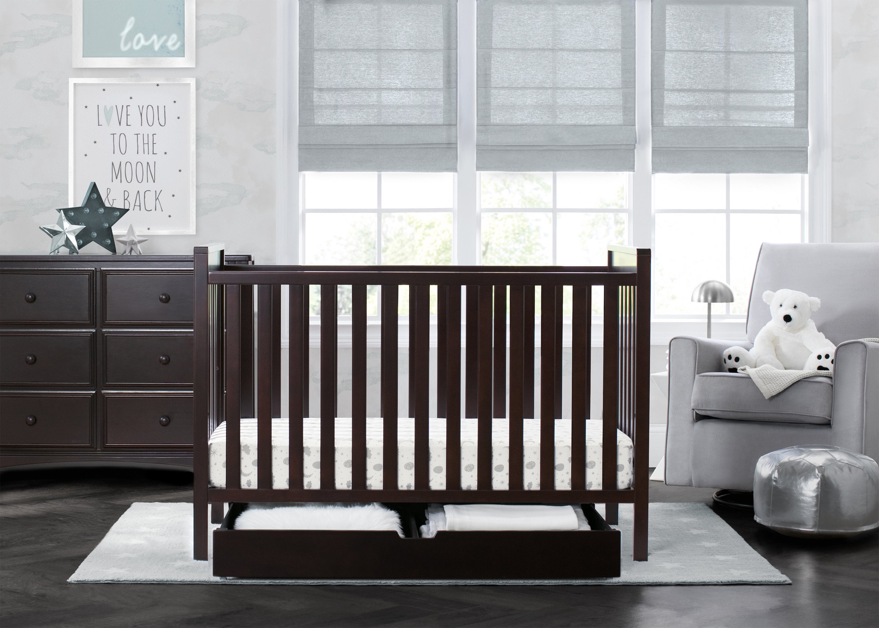 Mercer 6-in-1 Convertible Crib