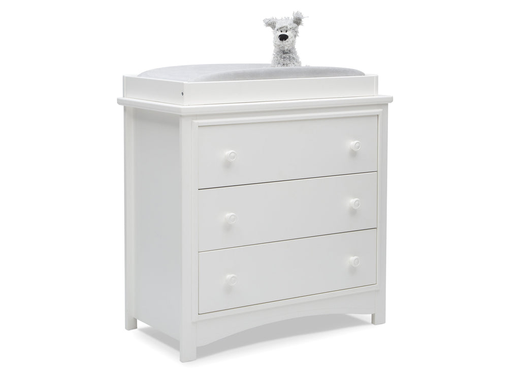 Perry 3 Drawer Dresser with Changing Top