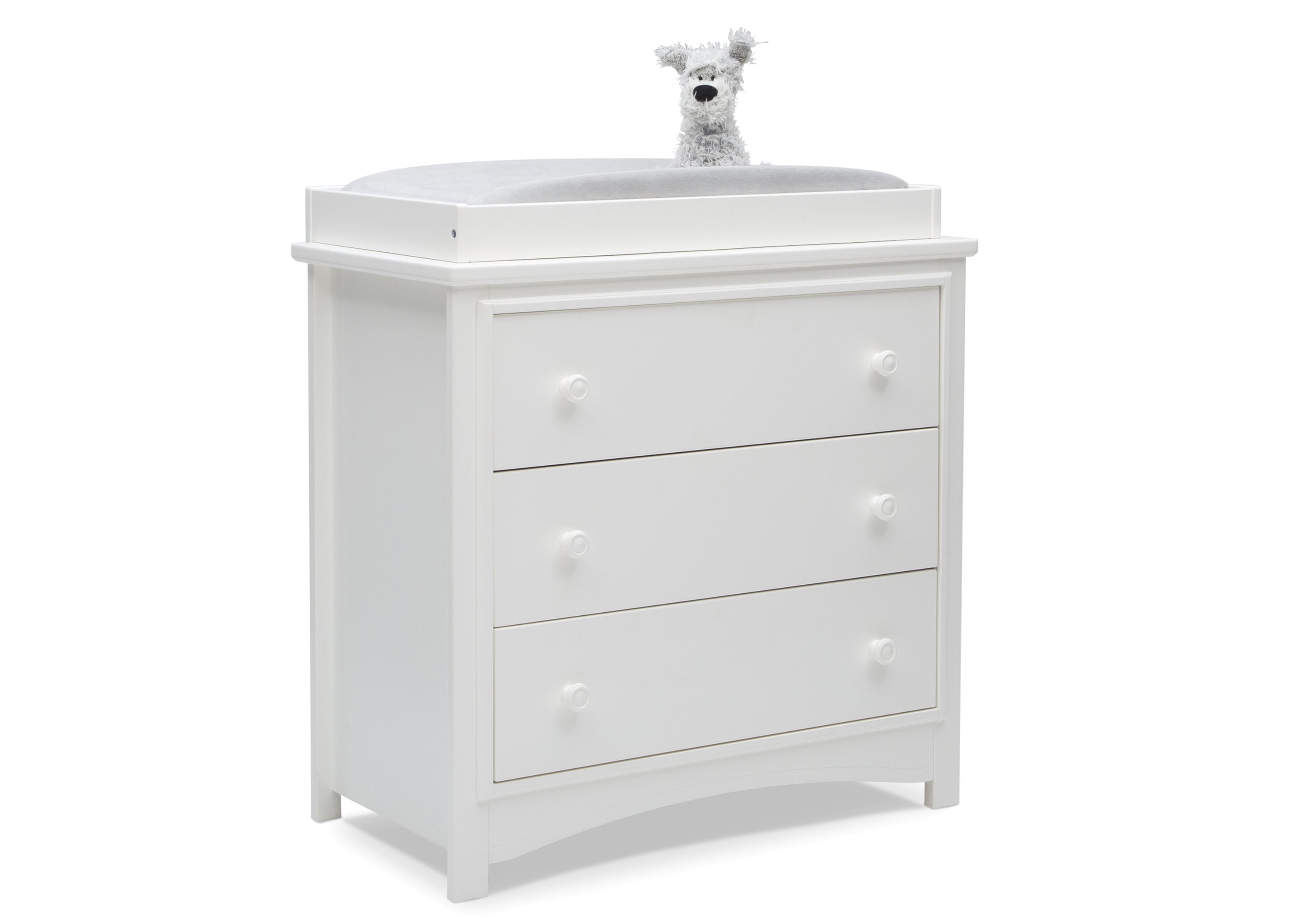 Perry 3 Drawer Dresser with Changing Top