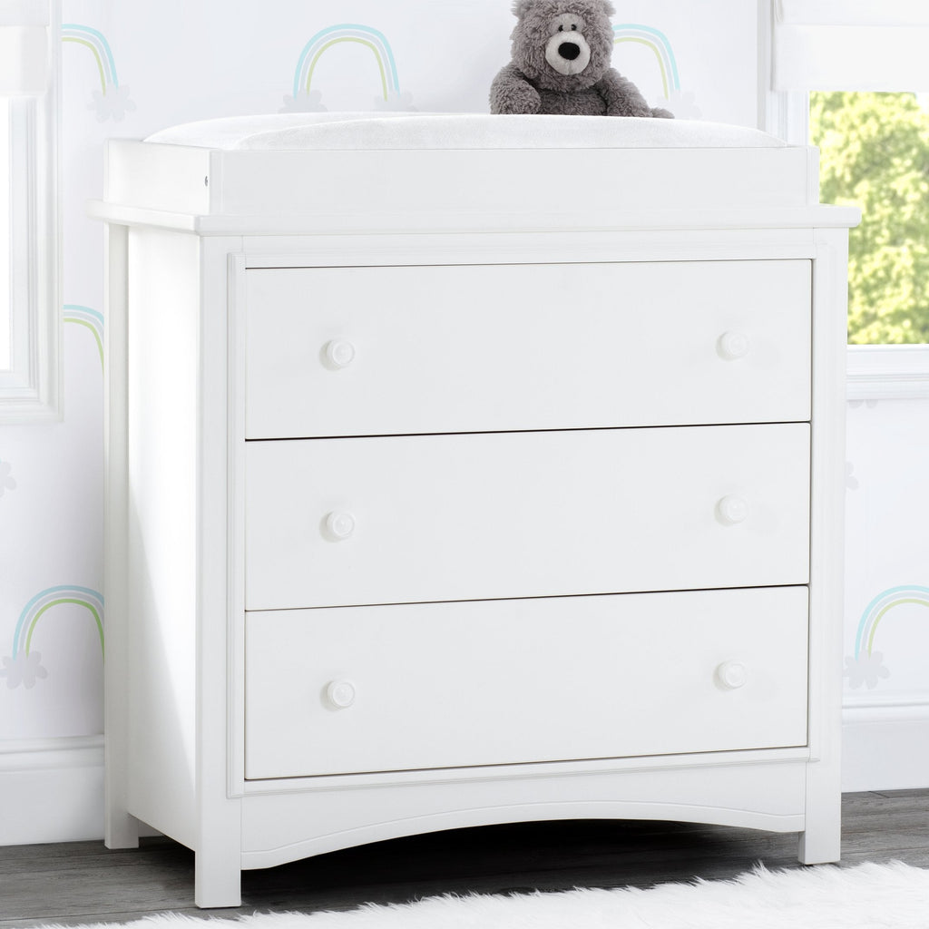 Perry 3 Drawer Dresser with Changing Top