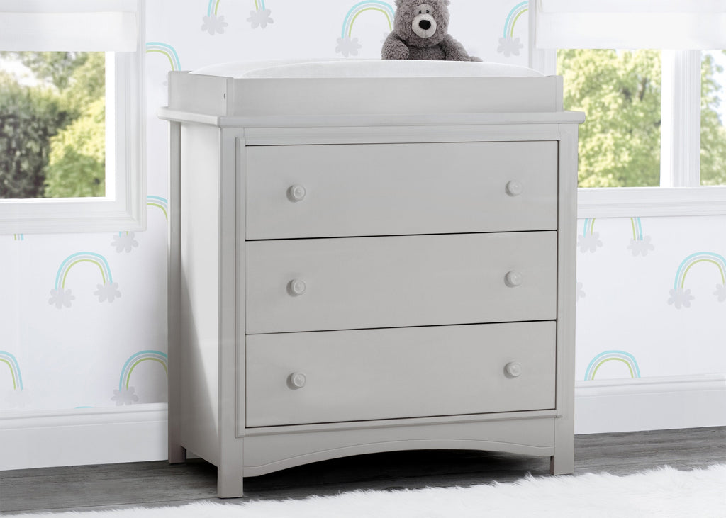 Perry 3 Drawer Dresser with Changing Top