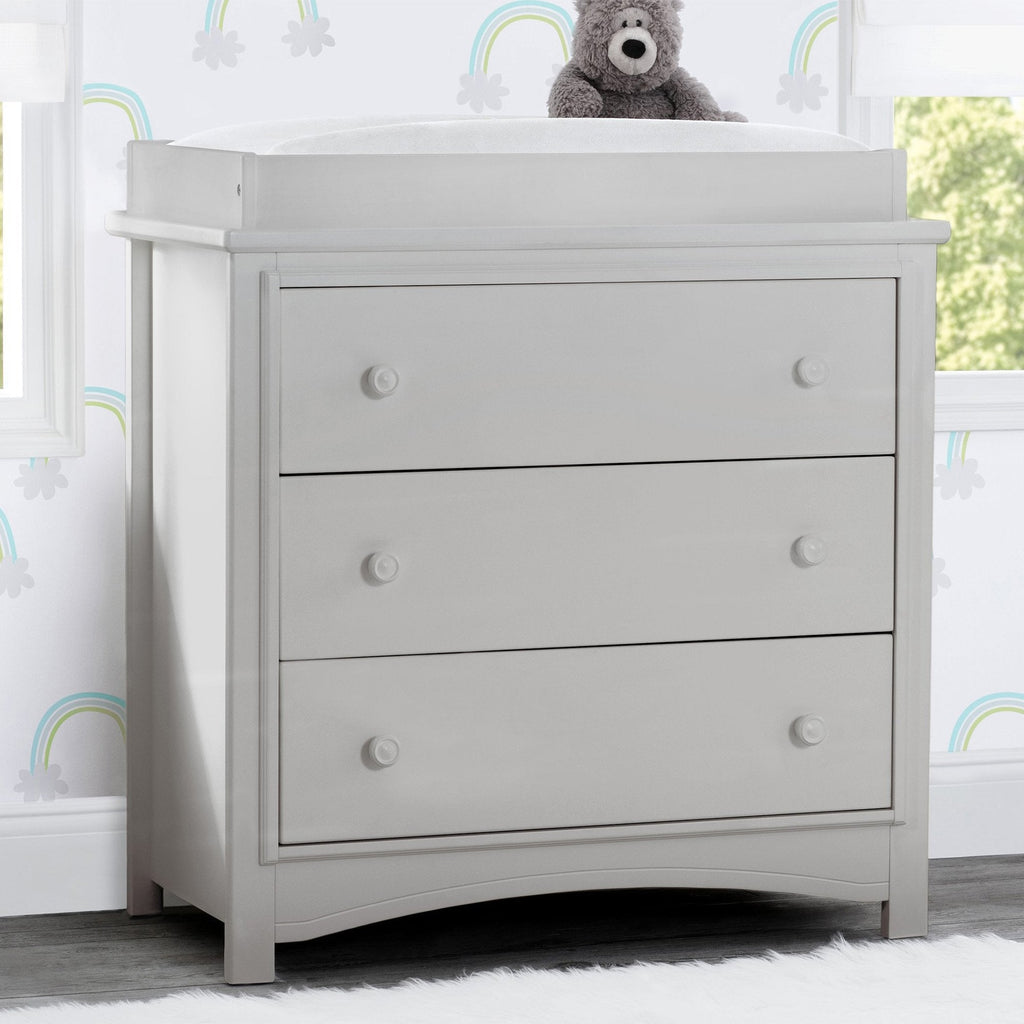 Perry 3 Drawer Dresser with Changing Top