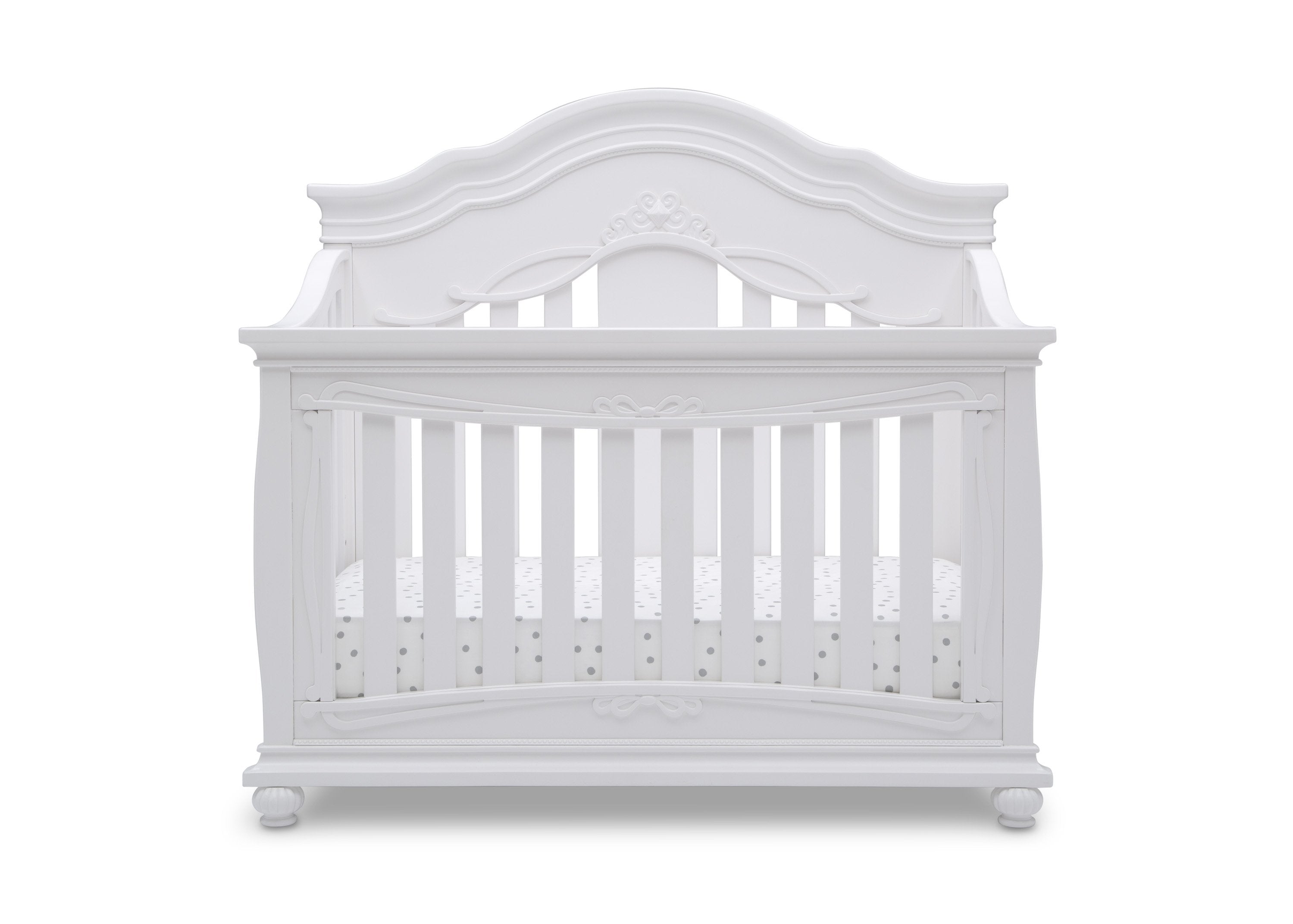 Fairytale 5-in-1 Convertible Crib with Conversion Rails