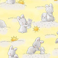 RETIRED - Fabric - Bloom Little Star Collection - Bunnies & Suns - 1/4 yard