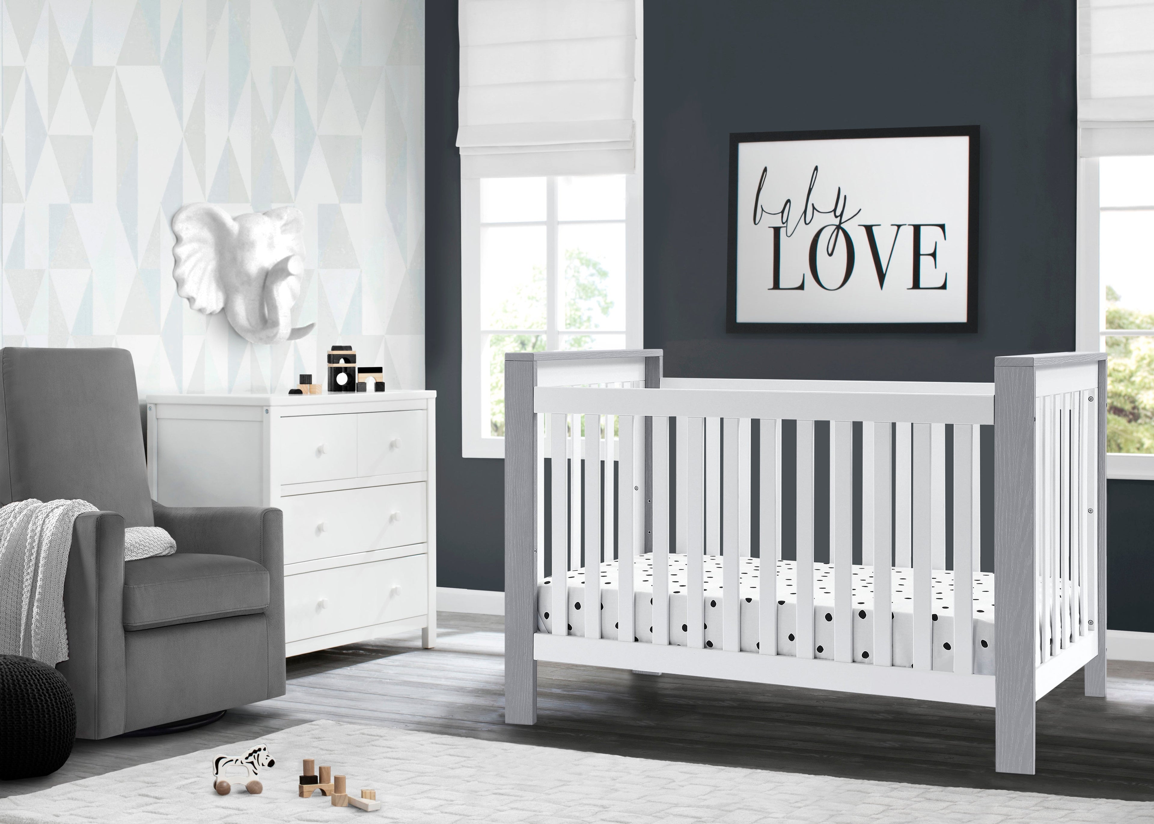 Miles 4-in-1 Convertible Crib