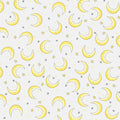RETIRED - Fabric- Bloom and Little Star Collection - Smiling Moons - 1/4 yard
