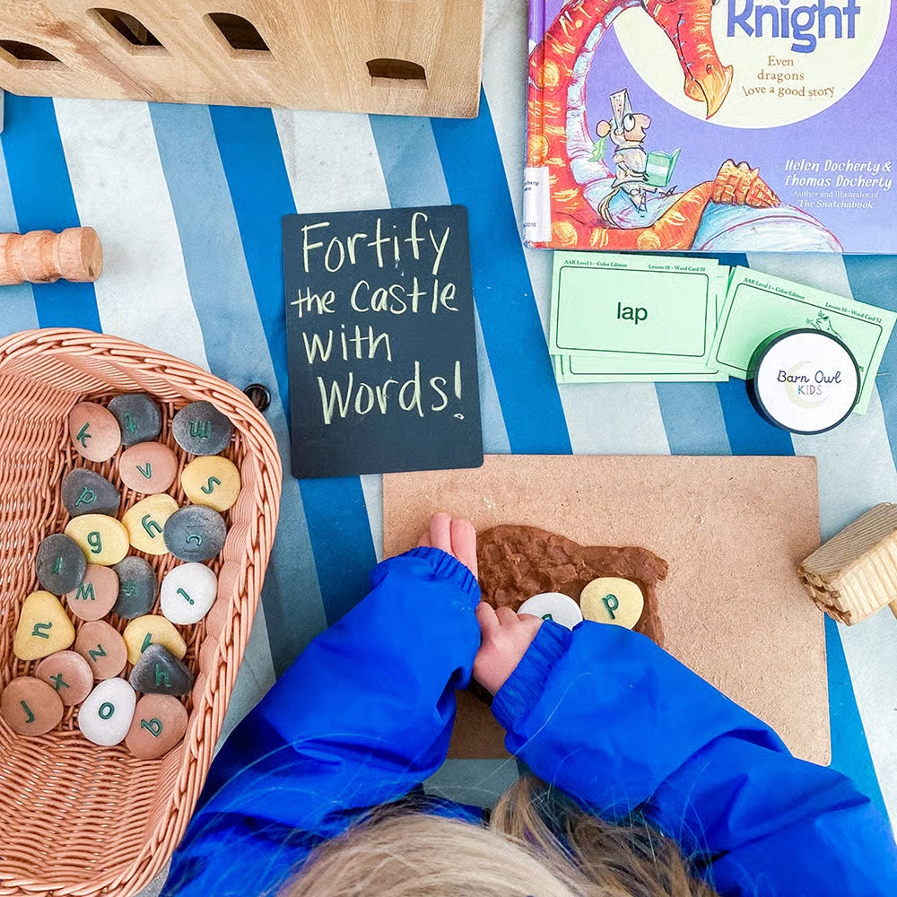 Yellow Door® Tactile Lowercase Alphabet Pebbles
