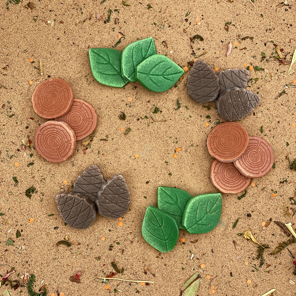 Yellow Door® Sensory Stones - Forest Play Themed