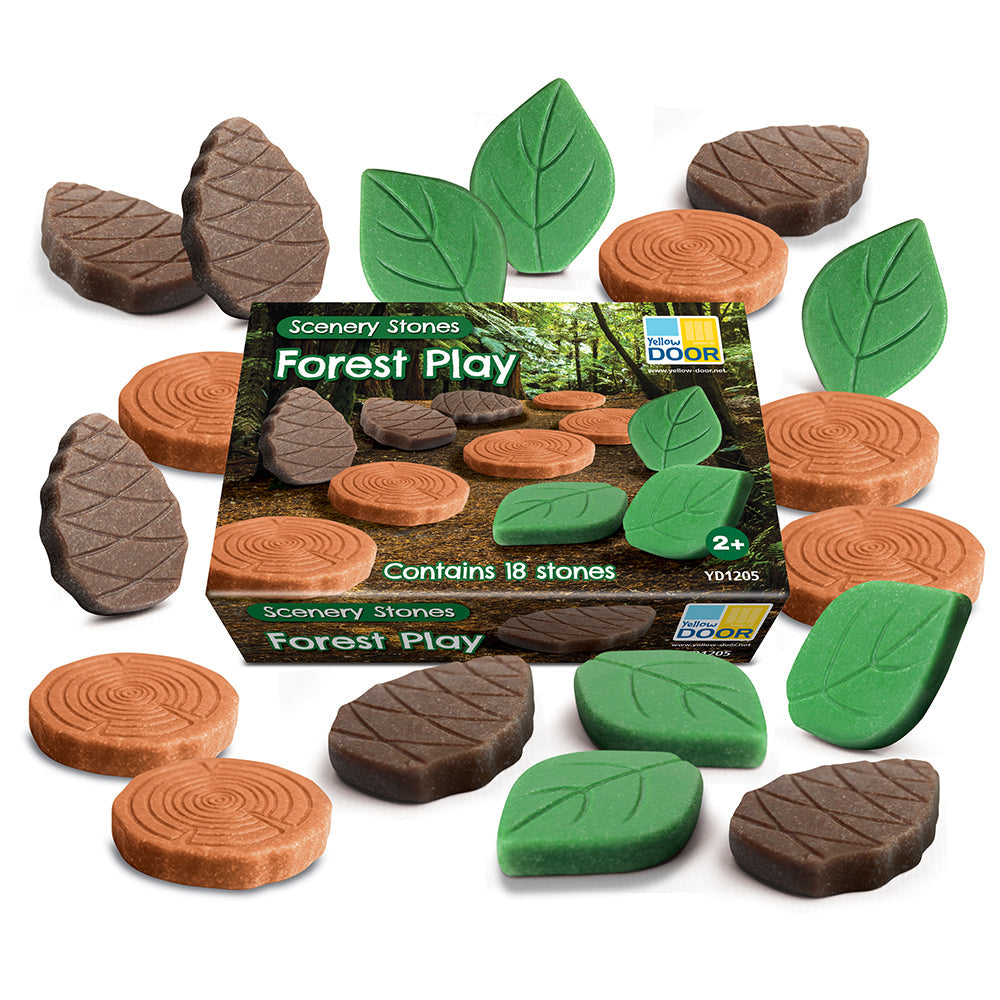 Yellow Door® Sensory Stones - Forest Play Themed