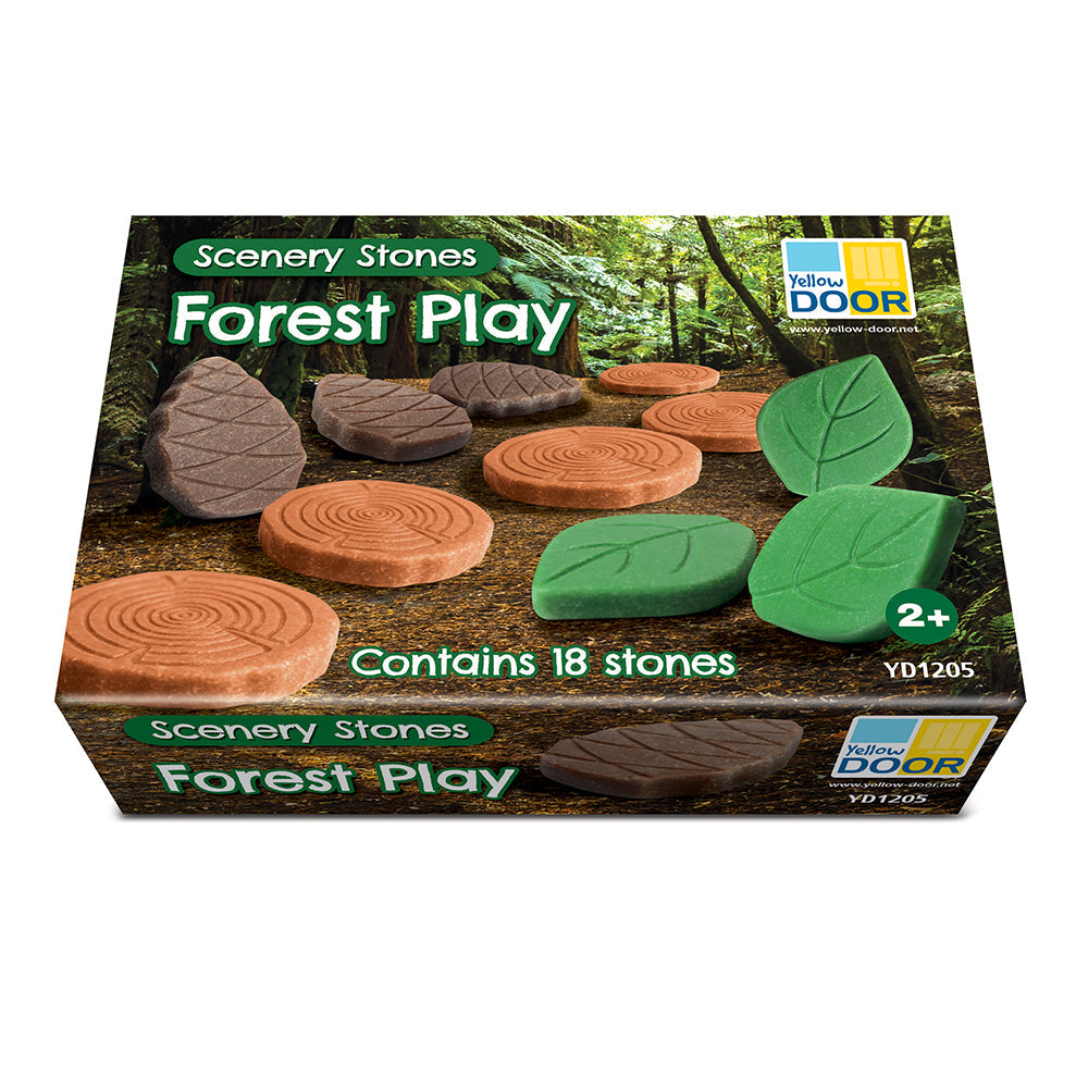 Yellow Door® Sensory Stones - Forest Play Themed